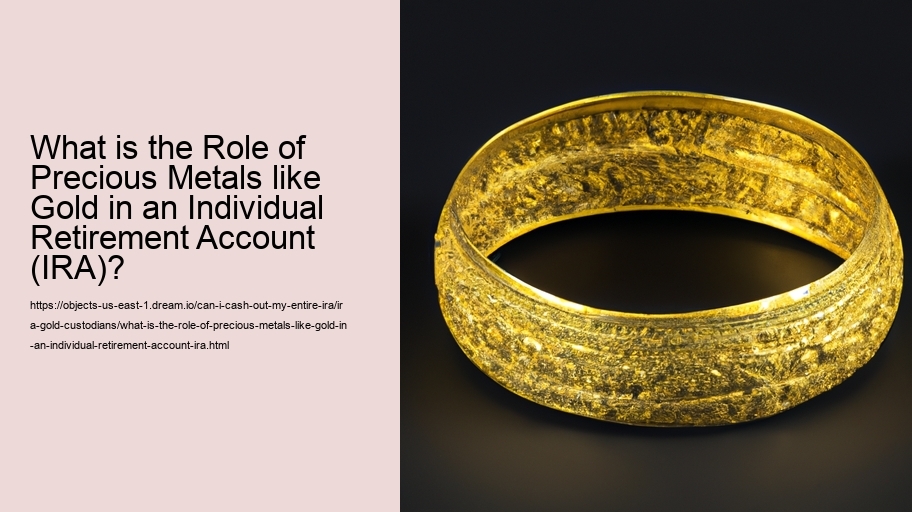 What is the Role of Precious Metals like Gold in an Individual Retirement Account (IRA)?